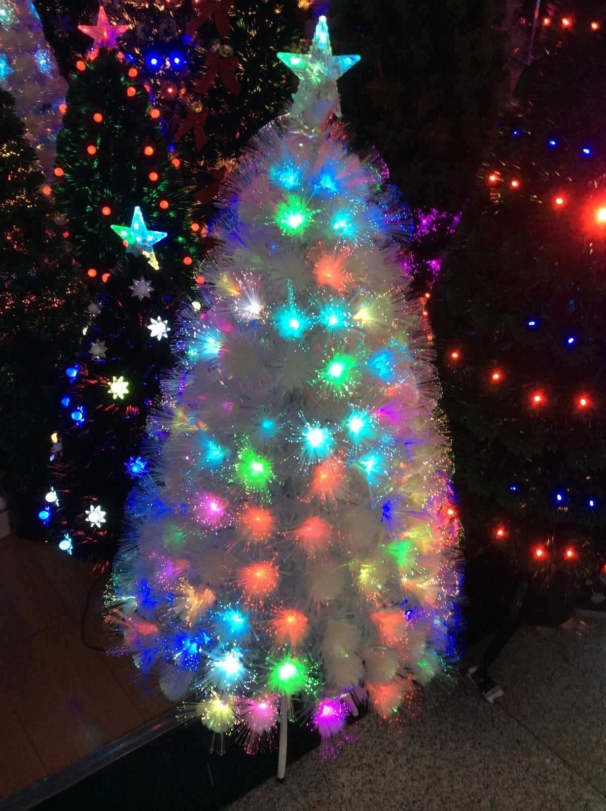 Christmas Tree Fibre Optics - 120cn